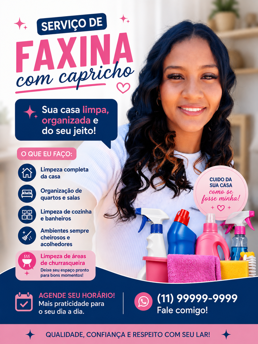 FAÇO FAXINA 
