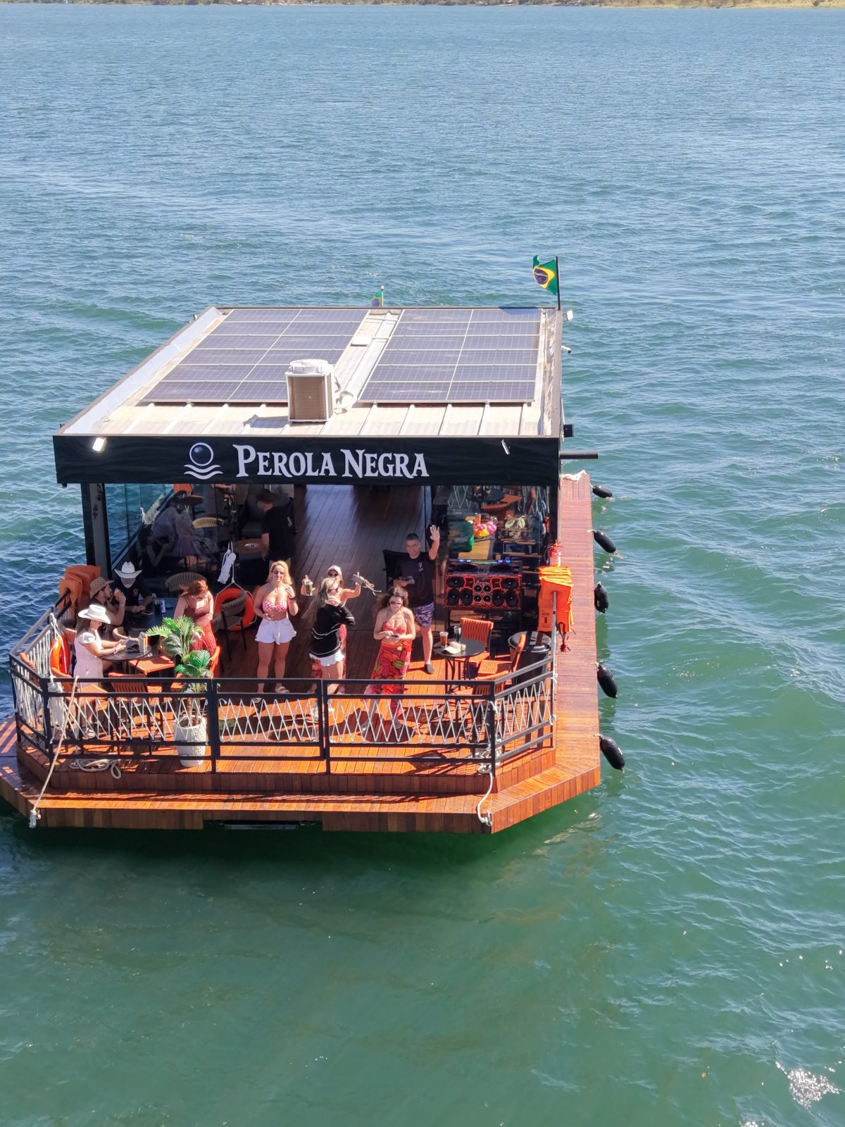 Agenda Flutuante Pérola Negra