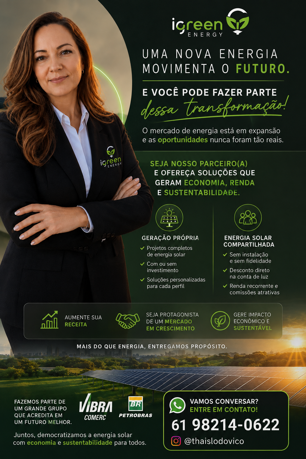 Energia Solar compartilhada - Faça seu cadastro?