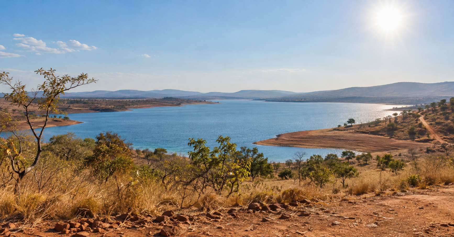 Baixa umidade coloca região do Lago Corumbá IV em alerta neste sábado