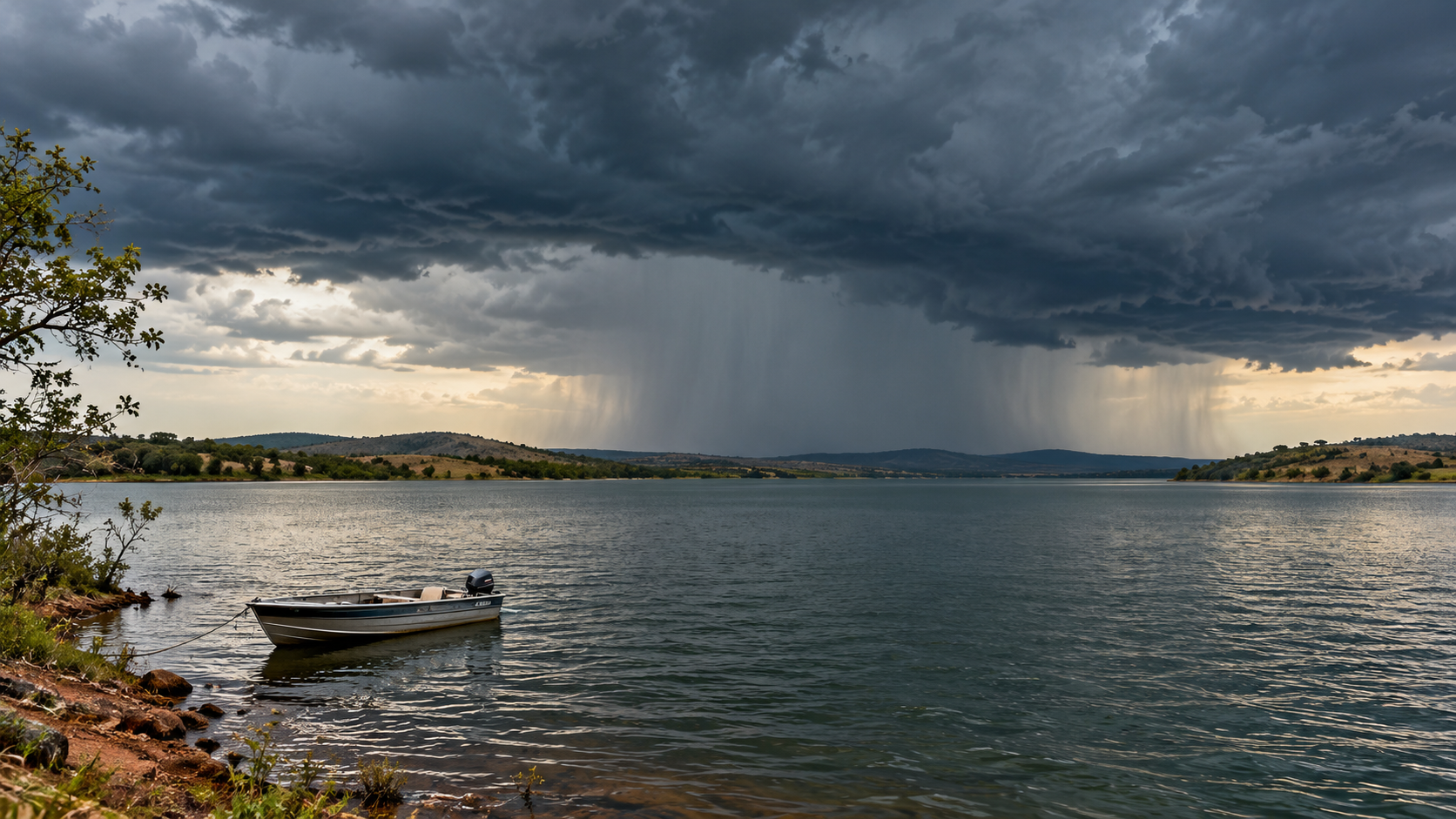 Região do Lago Corumbá IV está sob alerta de tempestade neste domingo